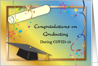 COVID-19 Congratulations, Graduation card