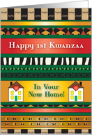 Kwanzaa / 1st Kwanzaa in New Home card
