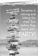 Road Signs Highway, Party card