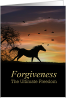 Forgiveness, I forgive You, you are forgiven card