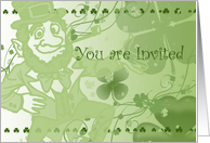 St. Patrick’s Party Invites card