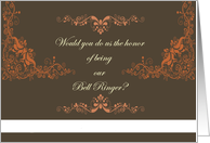 Boy or Girl Bell Crier/ Ringer Invite card
