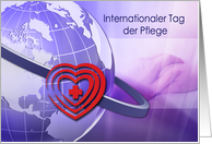 Internationaler Tag der Pflege. German Card