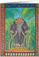 Indian Elephant card