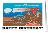Happy Birthday Deep Sea Vent Chemistry (Earth Science) card