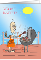 Your’E Invited To A Labor Day Bbq card