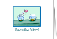 I have a New Address! card