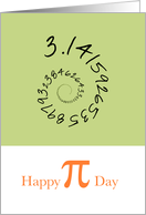 Happy Pi Day -General, 3.14 card
