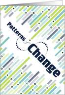 Patterns of Change Classic Business Phrases card
