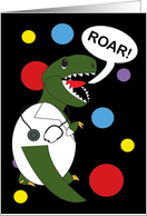 Doctors’ Day Tyrannosaurus Rex Dinosaur card