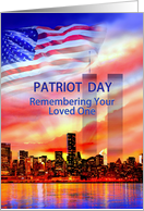 Patriot Day, Remembering Your Loved One, 9/11 Remembrance card