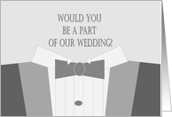 Would You Be A Part of Our Wedding? Invitation card