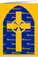 Welcome! - Welcome to our Church card