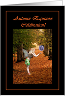 Autumn Equinox Celebration Invitation card
