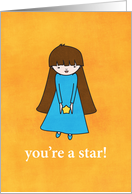 You’re A Star! card