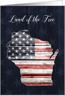 Wisconsin Patriots’ Day, Land of the Free card