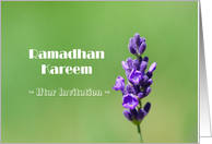 Ramadhan Kareem Iftar Invitation card