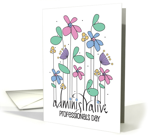 Hand Lettered Administrative Professionals Day with... (1061539)