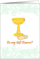 Be My Gift Bearer Illustration of The Eucharist card