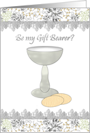 Be My Gift Bearer Illustration of the Eucharist card