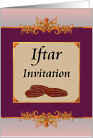 Iftar Invitation Sweet Dates card
