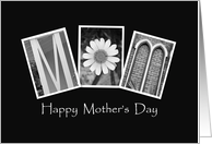 Mom - Happy Mother’s Day - Alphabet Art card