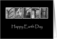 Earth Day - Alphabet Art card