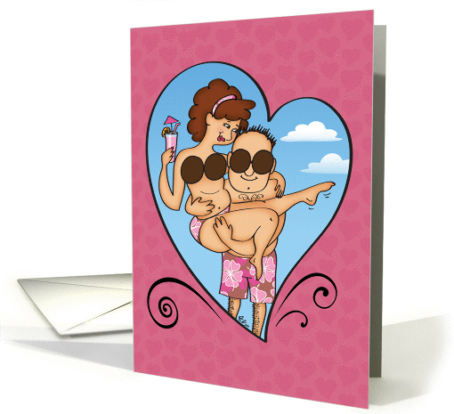 Happy Anniversary-To Mr. & Mrs. Made For Each Other card (882473)
