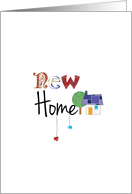 New Home - Congratulations on your new home card