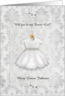 Will You Be My Flower Girl? Customizable card