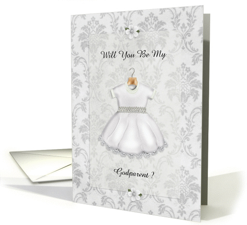 Christening Be My Godparent card (948595)