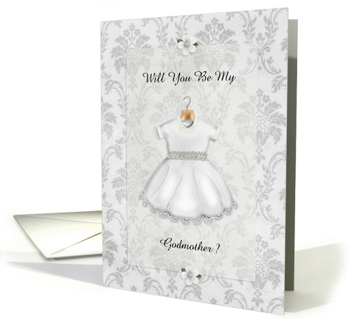 Christening Be My Godmother card (948597)