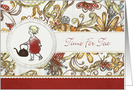 Time For Tea Invitation card