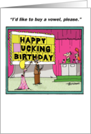 Spell It Out Birthday Birthday Card