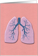 Congratulations on Quitting Smoking - Beautiful Lungs card