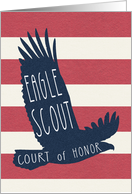 Eagle Scout Court of Honor Announcement card