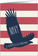 Navy Commissioning Congratulations card