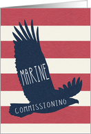 Marine Commissioning Announcement card