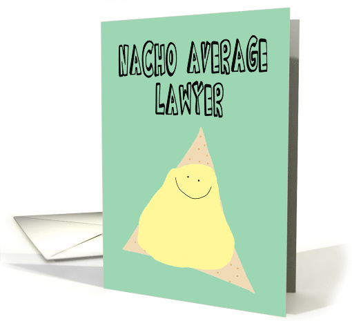 Humorous Birthday for a Lawyer card (1471750)