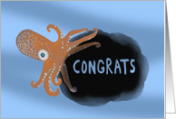 Squid Congratulations from All of Us card