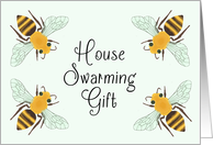 House Swarming (Warming) Gift Bee Pun card