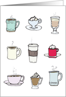 Hello! Coffee Mugs - Cute Everyday Card