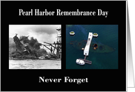 Pearl Harbor Day - USS Arizona & Memorial card