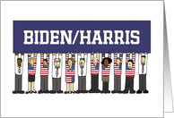 Remember to Vote USA Citizens with Banner to Personalize Any Names card