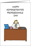 Happy Administrative Professionals Day for Male card