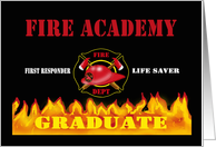 Fire Academy Graduate Announcement - Fire, Fire Emblem card