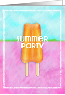 Chillin’ Summer Party Invitation card