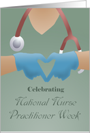 National Nurse Practitioner Week. card