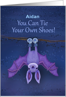 You Can Tie Your Own Shoes! With Bat Upside Down, Sneakers card