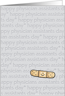 Adhesive Bandage - Physician Assistants Day card